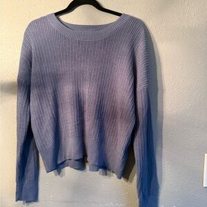 Hippie Rose Blue Crew Neck Sweater